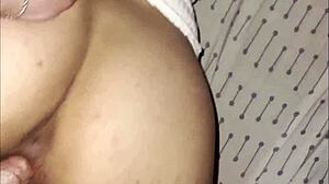 pierced roommate loses virginity to black cock in dorm