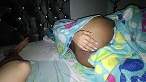 best friend wife swallows my cum after closeup creampie pounding