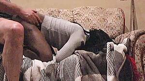 Louis rides daddy’s huge cock to dripping orgasm