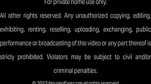 Interracial Oiled Butts Threesome: Aubree Valentine Pounds with Tommy Gunn