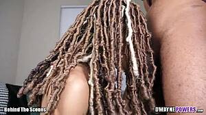 Petite Ebony Chokes On Growing Black Monster Cock!