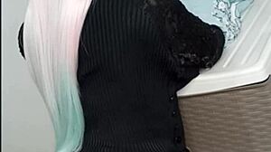 Stepdad Boldly Milks Virgin Stepdaughter's Huge Tits