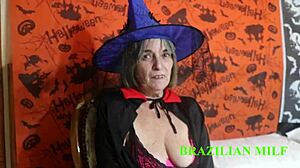 i fucked my mother-in-law's ass on halloween night see through red outfit full video