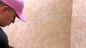 Hot School Students Caught Fucking in Bathroom