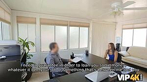 petite teen fixes cash woes with office sex
