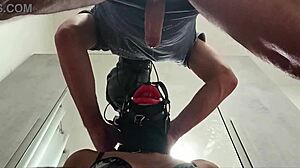 Bound Submissive Milf Takes Brutal Deepthroat Throat Fuck Creampie