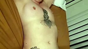 lunch break quickie with busty coworker milf cheating wife creampie pov homemade