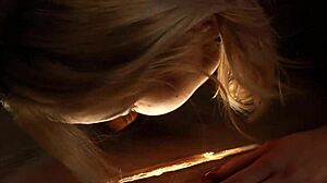 Voyeur slave peeks at madame dominating bound lesbian slave!