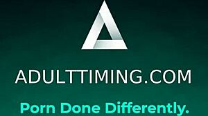 Laundry mishap sparks first lesbian dick try!