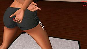 wet dreams comic part 2 has latina teen dancing for old man