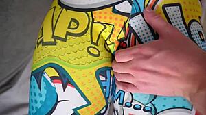 my wet puffy pussy lips get rubbed tight in homemade close-up compilation