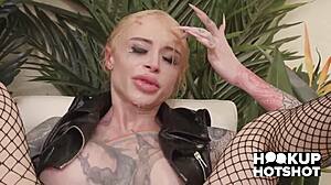 Sasha beart craves nade nasty's sloppy anal gagging and domination on street.