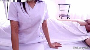 Filipina Stepdaughter Fucks Stepdad Tight Pussy Cumshot While Mommy Showers