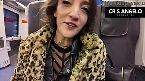 Lena Fire's Sensual Lingerie Fuck with Cris Angelo