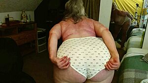 Pretty Mature Shows Off Huge Ass in Panties Update 33