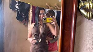 Stepmom can't handle stepdaughter's tongue on her pussy moans loud squirts in mouth