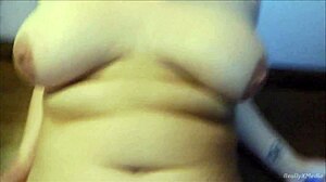 curvy big tits slut gags on cock deepthroat then rough pussy fuck creampie pov