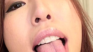 Tokyo Beauty Gives Interview Blowjob Before Doggystyle Creampie Ride