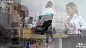 oi doctor this luxury milf's fake tits need your cock in hospital jeans lingerie bang