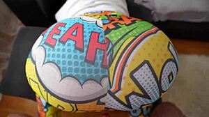 caught stepsis fingering juicy big ass through leggings so i tore em and creampied tight pussy