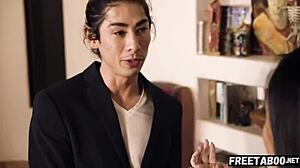 Home Alone Milf Lily Lane Fucks Hot Asian David Lee Full Taboo Movie