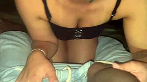 Mila Falk creampied bareback beach by big black cock!