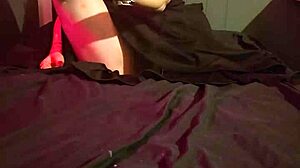 Amputee Applies Lotion to Her Smooth Foot