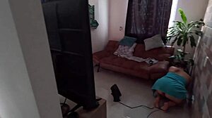 Colombian Maid Bent Over Doggystyle Big Ass Voyeur POV