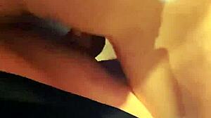 gorgeous redhead fingered face fucked bent over homemade tattoo saggy tits pov