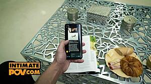 Lulu Love rubs your dick in sexy wet POV 😏