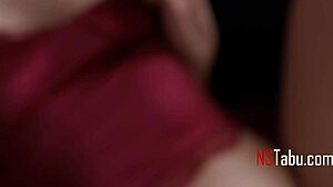 pale hotwife begs husband to share her with friend's big cock on christmas