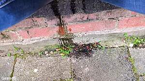 wanna watch me pee right in my wet jeans outdoors public?