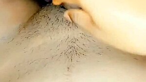 SHEMALE SMALL Clitty In Panties Gets SPANKED Bent Over Desk