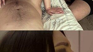 Cuckold Secretly Watches Steamy Oral Action