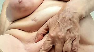 Mature Milf Strips Lingerie Toys Shaved Pussy Closeup