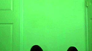 taking off glasses mid-dance to explain fave workout pose and rare song remixes