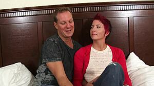 she craves more cum after his load doesn't she?