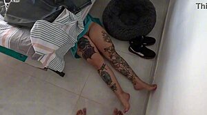 Colombian Maid Bent Over Doggystyle Big Ass Voyeur POV