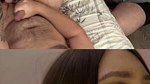 Cuckold Secretly Watches Steamy Oral Action