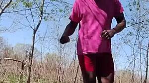 dancing opposite directions early morning workout twist bright fun