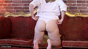 Gender Neutral Butt Play JOI with Clara Dee Teasing Toes and Ass