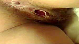 WATCH WIFE'S HAIRY PUSSY LIPS SPREAD BEFORE BIG COCK PENETRATES!