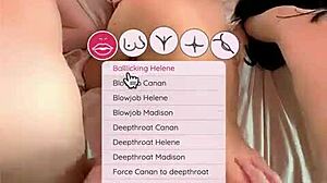 join enmarchenoire and madison mcqueen's interactive rimjob foursome pov