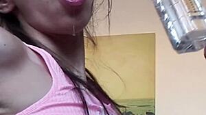 Candie Cross Face Fucked Rough After Deepthroat Break