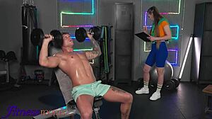 Petite Ukrainian gym slut Arina gets her tight pussy destroyed by monster cock!