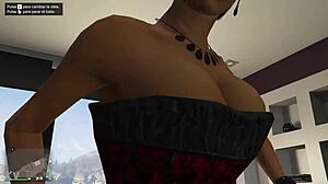 gtao brunette latina lap dance private tease now