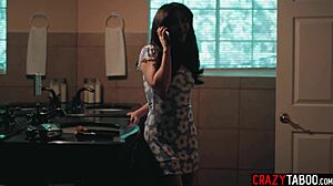 Jane Wilde's perfect ass double penetrated by exes!