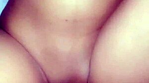 my 19-year-old pinay pussy got so horny i let cousin lick and fuck me creampie style