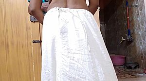 gf slaps ass bends over doggy ranch fuck