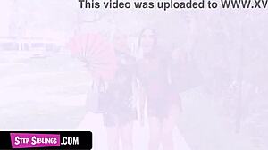 i got caught stuck... now they're fucking my ebony ass hard!!